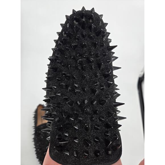 Resso Roth Riveted Spiked Black Loafers Measures as Men\'s 11 see measurements main image 8